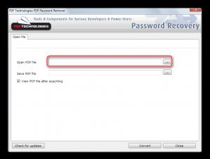 PDF Password Remover Free – программа для снятия пароля к PDF документам Снять защиту от печати pdf файла